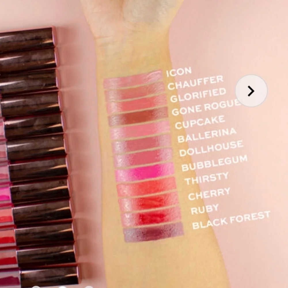 New makeup‎ revolution lip vinyl black forest
